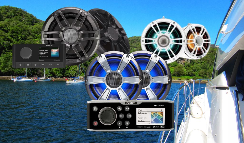 marine fusion subwoofer ses sistemi,